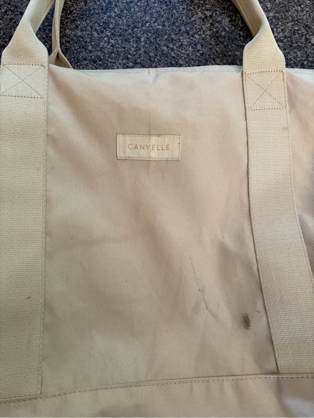 Canvelle Neutral Beige Tote Bag – Classic Everyday Storage